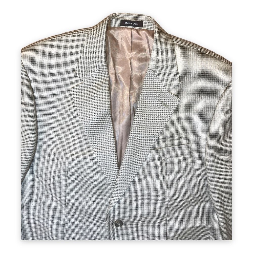 Men’s 2-button sport coat blazer jacket size 40R Lauren by Ralph Lauren 100% - Picture 14 of 16